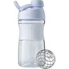 BlenderBottle SportMixer Twist Tritan бутылка-шейкер - 591 мл. (белый)
