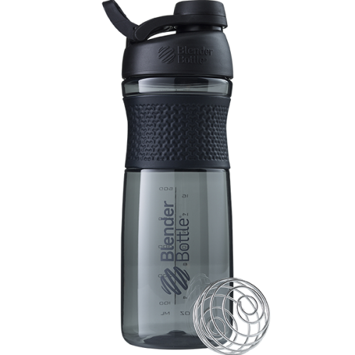 Бутылка-шейкер BlenderBottle SportMixer Twist Tritan - 828 мл. (черный)