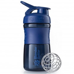 BlenderBottle SportMixer - 590 мл (темно-синий)