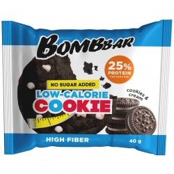 BomBBar низкокалорийное печенье Low-Calorie Cookie - 40 грамм печенье-крем