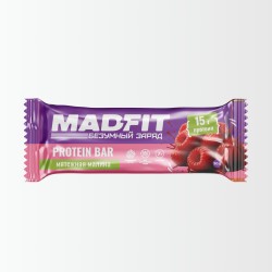 Mad Fit Батончик неглазированный 50 г малина