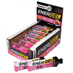 Питьевой энергетический гель BomBBar ENERGEL (ягодный микс) - набор 25 шт по 60 грамм