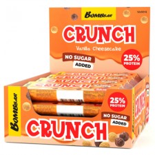 BomBBar Батончик глазированный Crunch - набор 20х50 г (чизкейк ванильный)