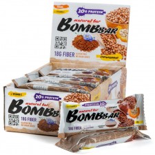 BomBBar протеиновый батончик (гречишный) - набор 20 шт по 60 грамм