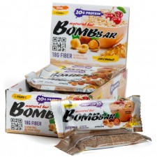 BomBBar протеиновый батончик (овсяный) - набор 20 шт по 60 грамм