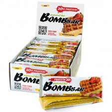 BomBBar протеиновый батончик (венские вафли) - набор 20 шт по 60 грамм