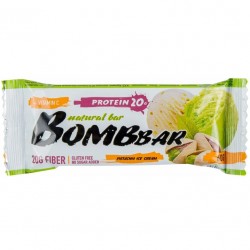 BomBBar протеиновый батончик - 60 грамм фисташковый пломбир