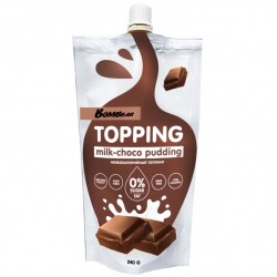 BomBBar низкокалорийный топпинг (молочно-шоколадный пудинг) - 240 грамм