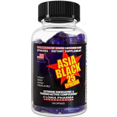 Жиросжигатель Cloma Pharma Asia Black-25 - 100 капсул