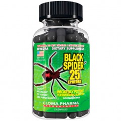 Жиросжигатель Cloma Pharma Black Spider - 100 капсул