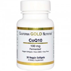 California Gold Nutrition CoQ10 100 mg - 30 капсул