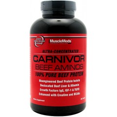 Отзывы MuscleMeds Carnivor Beef Aminos - 300 таблеток