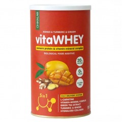 Отзывы Витаминно-минеральный коктейль Chikalab VitaWhey (манго-имбирь-куркума) - 462 грамма