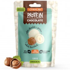 Chikalab Драже "Фундук в белом шоколаде" - 120 грамм