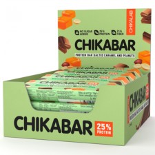 Chikalab Батончик глазированный с начинкой - набор 20х60 г (арахис)