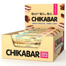 Chikalab Батончик глазированный с начинкой - набор 20х60 г (тирамису)