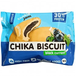 Chikalab Chika Biscuit бисквитное печенье с джемом - 50 грамм бисквит черная смородина