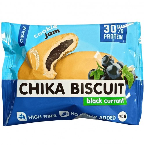 Chikalab Chika Biscuit Cookie & Jam бисквитное печенье с джемом - 50 грамм