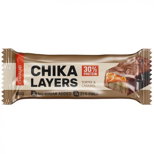 Chikalab протеиновый батончик Chika Layers - 60 грамм