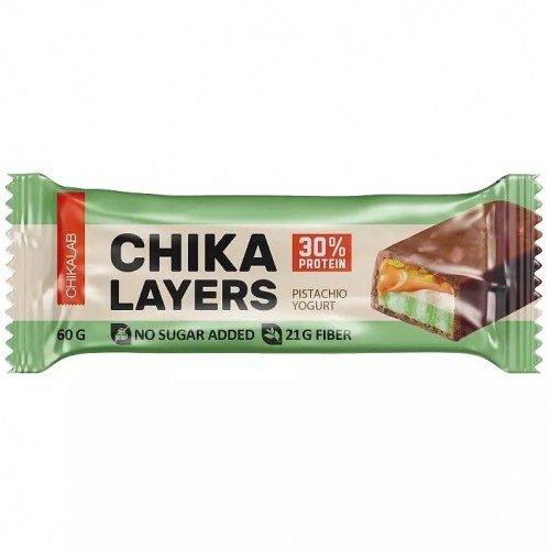 Chikalab протеиновый батончик Chika Layers - 60 грамм