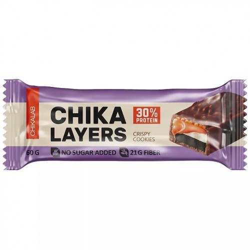 Chikalab протеиновый батончик Chika Layers - 60 грамм