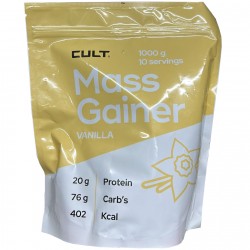 Cult 100% Pure Mass Gainer - 1000 грамм ваниль