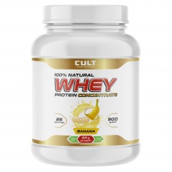 Cult 100% Whey Protein 75 - 900 грамм банан