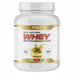 Cult 100% Whey Protein 75 - 900 грамм ваниль