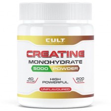 Cult Креатин Creatine Monohydrate 5000 Powder - 200 грамм