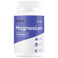 Магний и витамин В6 Cult Magnesium + Vitamin B6 - 90 капсул