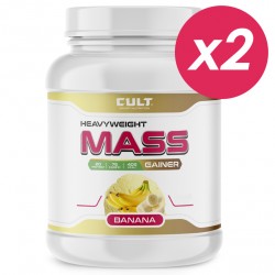 Cult 100% Pure Mass Gainer (банан) - 6000 грамм (2 шт по 3 кг)