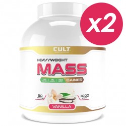Cult 100% Pure Mass Gainer (ваниль) - 6000 грамм (2 шт по 3 кг)