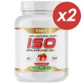 Cult ISOlate Protein (клубника) - 1800 грамм (2 шт по 900 г)