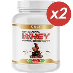 Отзывы Cult 100% Whey Protein 75 (шоколад) - 1800 грамм (2 шт по 900 г)