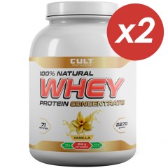 Отзывы Cult Whey Protein Concentrate 75 (ваниль) - 4540 грамм (2 шт по 2270 г)