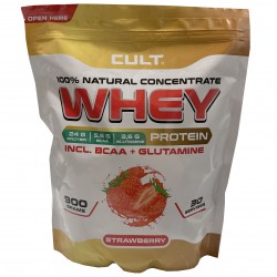 Cult Whey Protein 80 - 900 грамм клубника