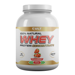 Cult Whey Protein Concentrate 75 - 2270 грамм клубника