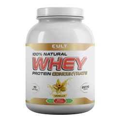 Cult Whey Protein Concentrate 75 - 2270 грамм ваниль