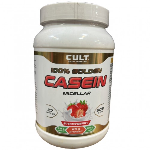 Cult Protein Casein - 900 грамм клубника