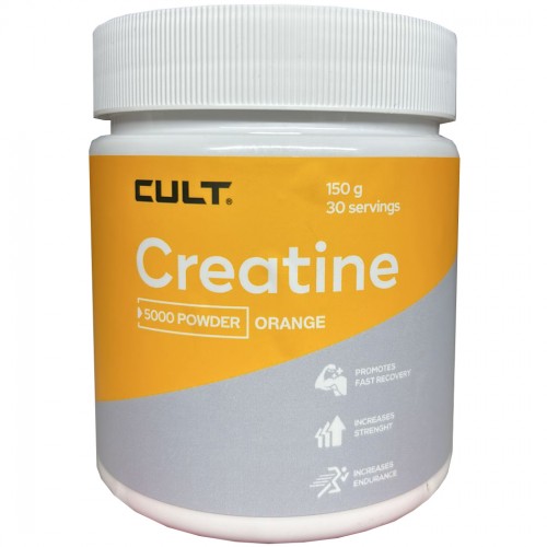 Креатин моногидрат Cult Creatine Monohydrate - 150 грамм апельсин