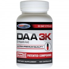 USPlabs DAA 3K 750 mg - 120 Капсул
