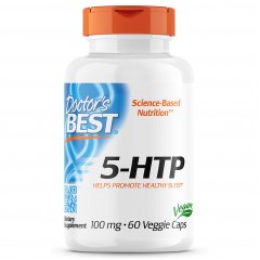 5-гидрокситриптофан Doctor's Best 5-HTP 100 mg - 60 вег.капсул