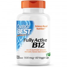 Doctor's Best Fully Active B12 (Methylcobalamin) 1500 mcg - 60 вег. капсул