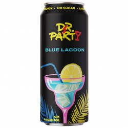 DR.PARTY Тонизирующий безалкогольный напиток Blue Lagoon - 450 мл