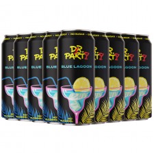 DR.PARTY энергетик Blue Lagoon - 12 шт по 450 мл