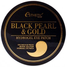 Esthetic House патчи для глаз гидрогель черный жемчуг/золото - 60 шт.