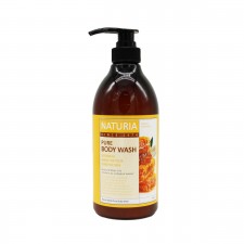 NATURIA Гель для душа мед/лилия Pure Body Wash (Honey & White Lily), 750 мл