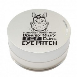 Elizavecca Патчи для глаз с ослиным молоком Donkey Piggy Milky EGF Cling Eye Patch - 60 шт.