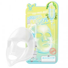 Elizavecca маска тканевая для лица с чайным деревом Tea Tree Deep Power Ringer Mask Pack - 1 шт.