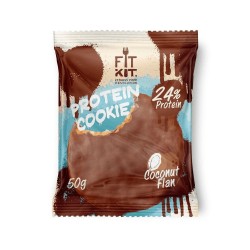 FIT KIT Protein Chocolate Cookie - 50 грамм кокос